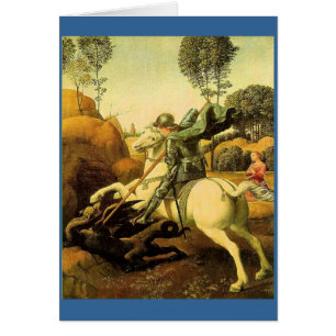 Raphael's "St. George and the Dragon" (circa 1505)
