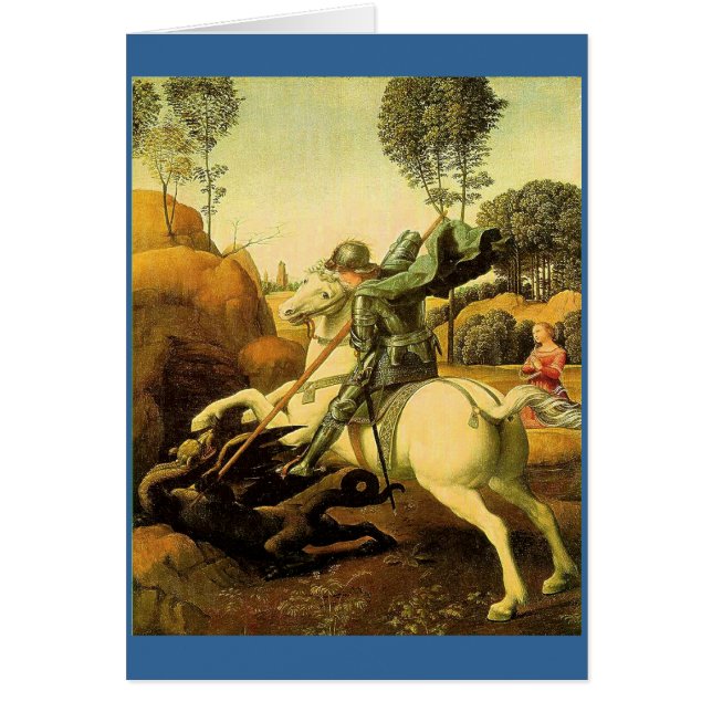 Raphael's "St. George and the Dragon" (circa 1505) (Front)