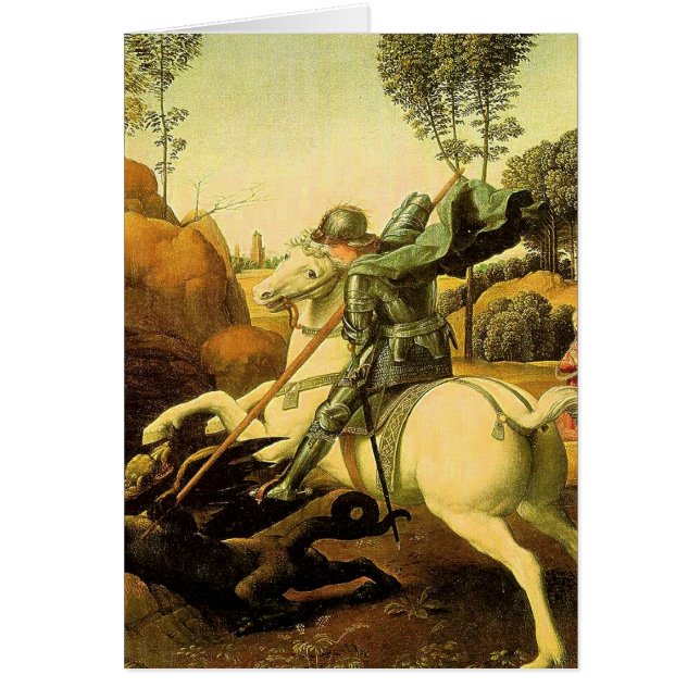 Raphael's "St. George and the Dragon" (circa 1505) (Front)