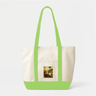 Raphael's "St. George and the Dragon" (circa 1505) Tote Bag