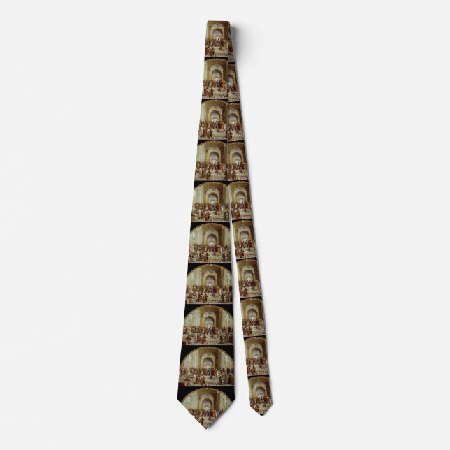 Raphael's "The School of Athens" (circa 1511) Tie (Front)