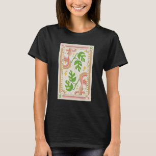 Raphidophora Houseplant Illustration Playing Card T-Shirt