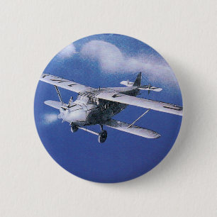 Rapid Azur 6 Cm Round Badge