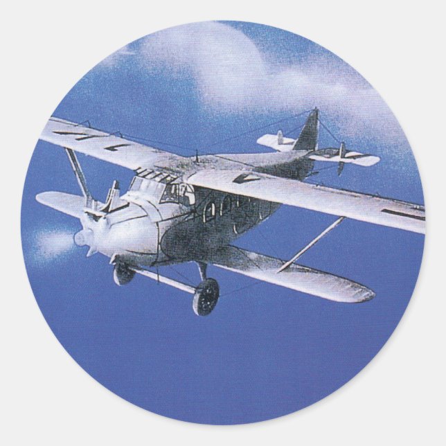 Rapid Azur Classic Round Sticker (Front)