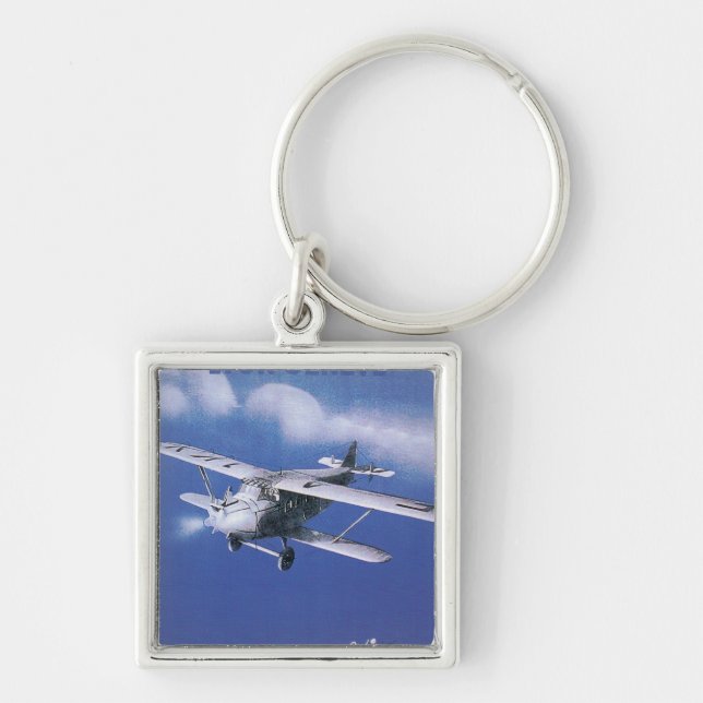 Rapid Azur Key Ring (Front)