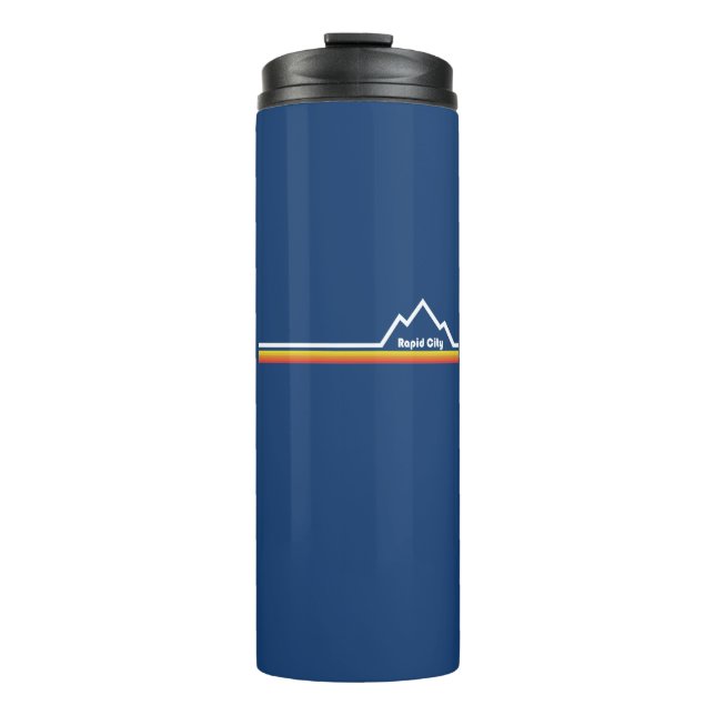 Rapid City, South Dakota Thermal Tumbler (Front)