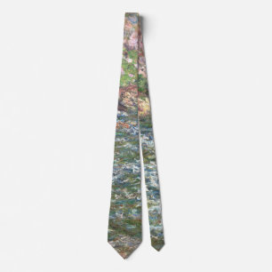 Rapids on the Petite Creuse - Monet Tie