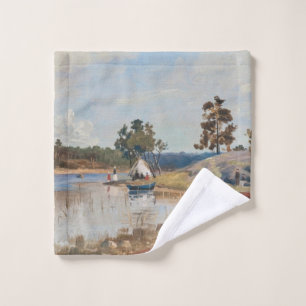 Rapp’s Sunday Trip art wash cloth