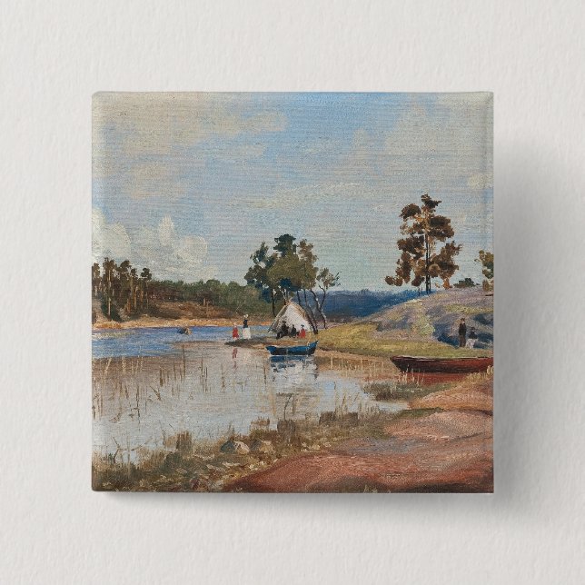 Rapp’s “Sunday Trip” button (Front)