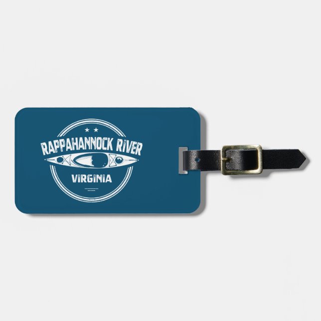 Rappahannock River, Virginia Luggage Tag (Front Horizontal)