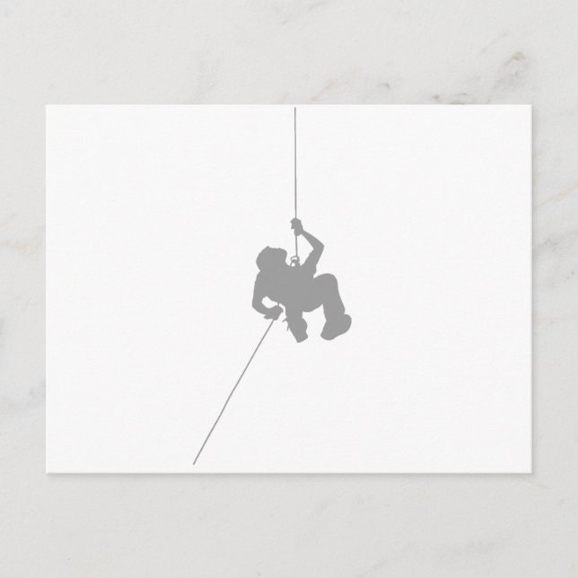 rappelling postcard (Front)