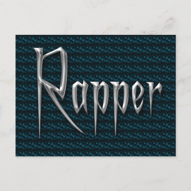 Rapper Postcard (Front)