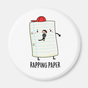 Rapping Paper Funny Wrapping Paper Pun  Magnet