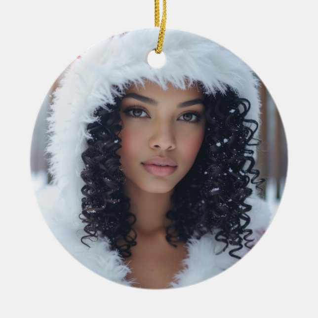 RAPPY X-MAS CERAMIC ORNAMENT (Front)