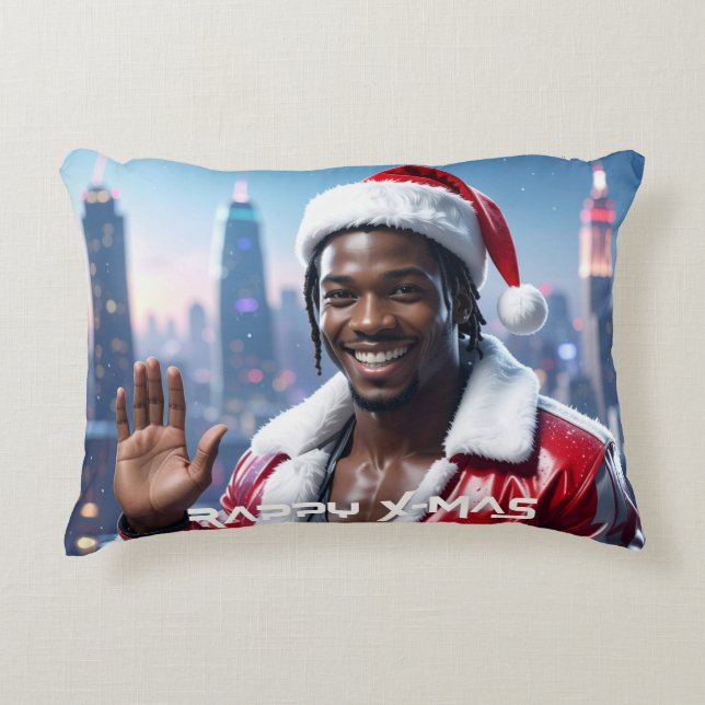 RAPPY X-MAS DECORATIVE CUSHION (Front)