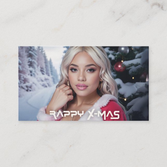 RAPPY X-MAS ENCLOSURE CARD (Front)