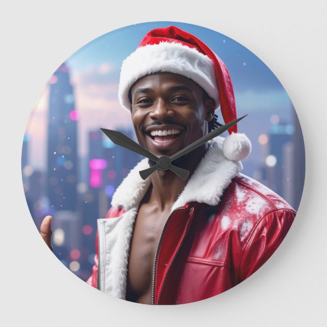 RAPPY X-MAS LARGE CLOCK (Front)