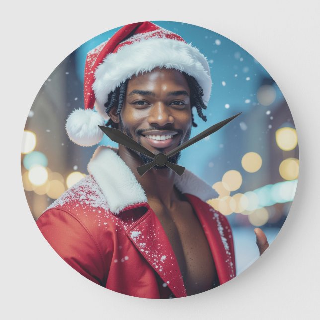 RAPPY X-MAS LARGE CLOCK (Front)