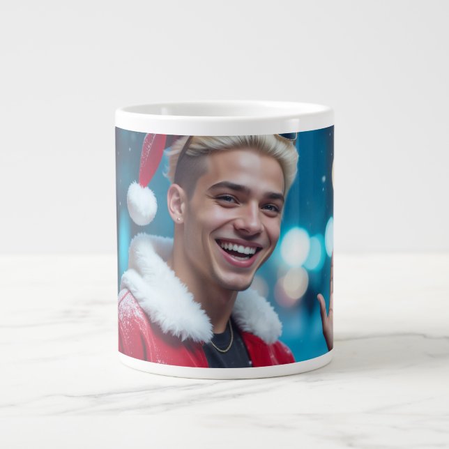 RAPPY X-MAS LARGE COFFEE MUG (Front)