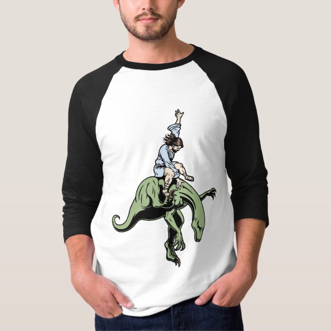 Raptor Rodeo Jesus T-Shirt (Front)