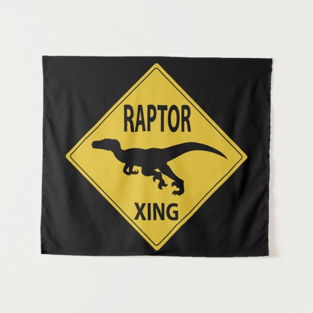 Raptor XING Tapestry (Front (Horizontal))
