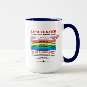 Rapture Alert Levels Mug