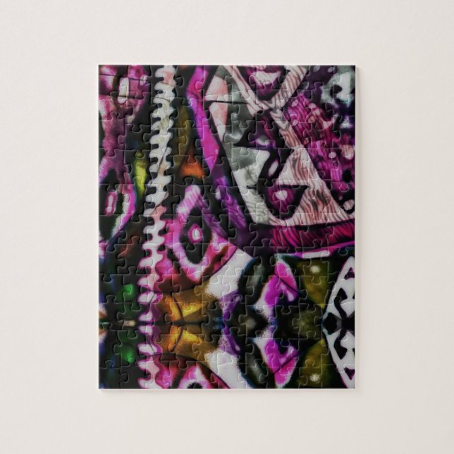 Rapture In Color Jigsaw Puzzle (Vertical)