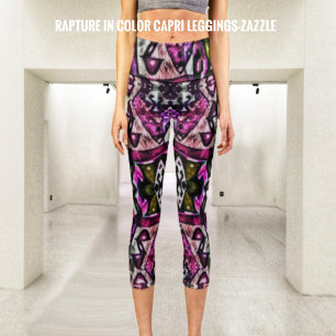Rapture In Colour Capri Leggings