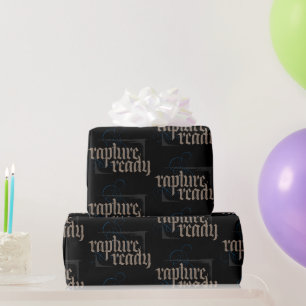 Rapture Ready Elegant Christian Jesus Christ Faith Wrapping Paper