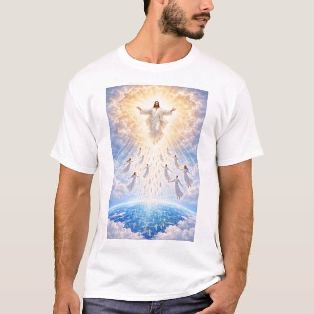 RAPTURE Scene on front READY OR NOT on the back T-Shirt (Front)