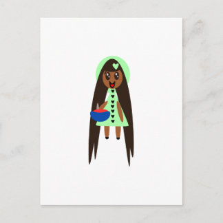 Rapunzel and the Magic Tomato Soup Postcard