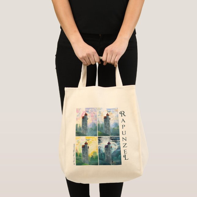 Rapunzel Art Series Tote Bag (Front (Product))