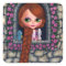 Rapunzel Big Eyes Girl Doll Cute Redhead Bluebird