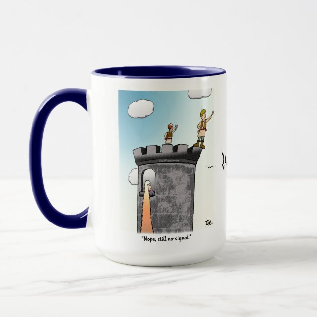 Rapunzel Blue 15 oz Combo Mug (Left)