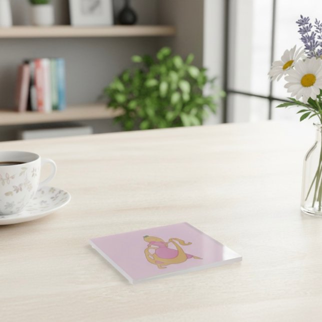 Rapunzel Glass Coaster (Creator Uploaded)