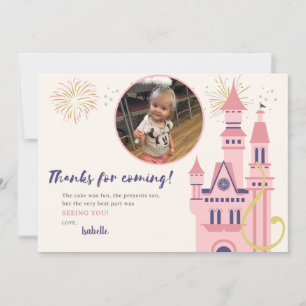 Rapunzel Photo Thank You Card
