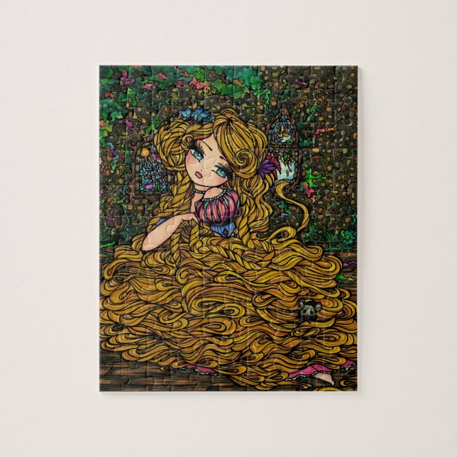 "Rapunzel" Puzzle Princess Hannah Lynn (Vertical)