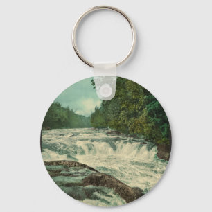 Raquette Falls on the Raquette River Key Ring