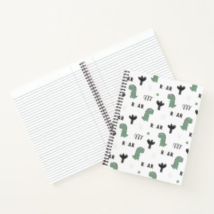 RAR Dino Faces Notebook