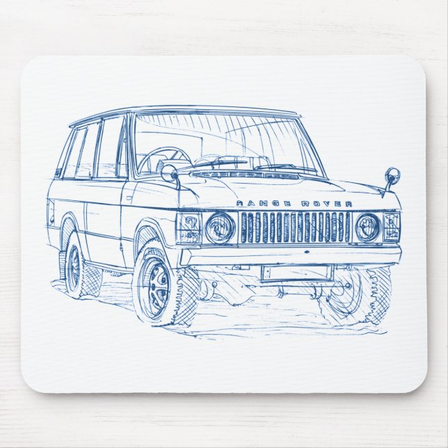 RaR gen1 1970+ Mouse Pad (Front)