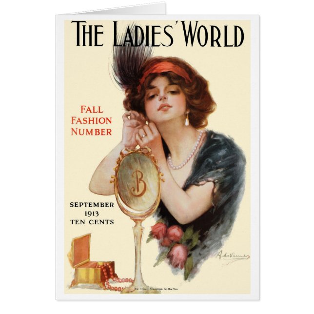 RARE 1913 "MAGAZINE MINIS" COVER ART (Front)