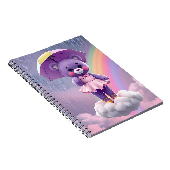 Rare Bear ~ Purple Notebook (Right Side)