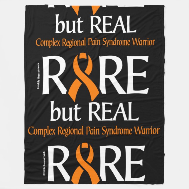 RARE but REAL...CRPS Fleece Blanket (Front)