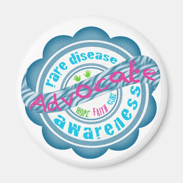 Rare Disease Advocate Magnet (Front)