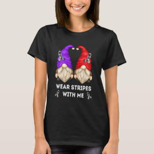 Rare Disease Awareness For Women With Cute Gnome T-Shirt