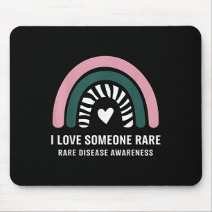 Rare Disease Awareness Month I Love Someone Rare R Mouse Pad