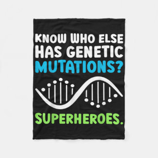 Rare Disease Awareness Proud Rare Disease Warrior  Fleece Blanket