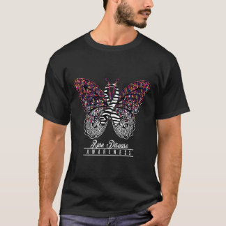 Rare Disease Awareness Shirt Butterfly Lovers Gift