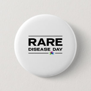 Rare Disease Awareness Shirt - Rare Disease Day 20 6 Cm Round Badge