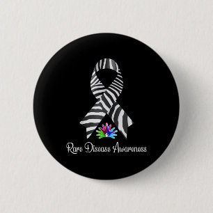 Rare Disease Awareness Shirt - Rare Disease Day 20 6 Cm Round Badge